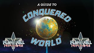 Beginners Guide to the Planet Type Conquered World in Age of Wonders Planetfall [upl. by Rahal]