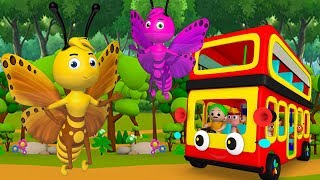 तितली उड़ी  Titli Udi Bus pe Chadi  Hindi rhymes  Hindi Nursery Rhymes for Children  Jo Jo Kids [upl. by Weidner]