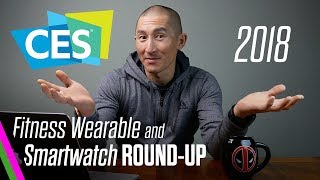 CES 2018 Fitness WearableSmartwatch RoundUp Garmin Casio Suunto Samsung MisFit and more [upl. by Picardi]