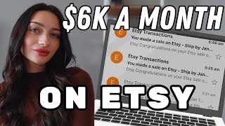 This Product Makes 6k A MONTH on Etsy FREE Print on Demand Course [upl. by Hinze]