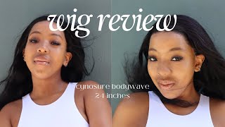 Cynosure Aliexpress Wig Review  South African youtuber [upl. by Nadbus]