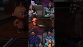 Jack Jack VS Raccoon incredibles2 pixar reaction [upl. by Cormier]