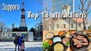 Sapporo Travel Guide  Best 13 Things to Do in Sapporo – Hokkaido Japan [upl. by Ys432]