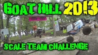 Evol Villain RC  Goat Hill 2013 Scale Team Challenge  with the Axial Wraith SCX10 [upl. by Crabb]