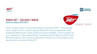 ZETmaniak  Radio ZET czujesz i wiesz jingle [upl. by Datha282]