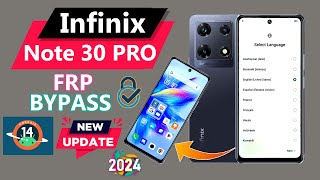 Infinix Note 30 Pro Frp Bypass Without Pc✅ Infinix Note 30 Pro Google Lock Bypass X678B Frp Unlock [upl. by Etnecniv590]