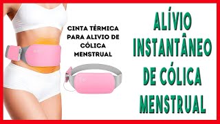 Bolsa Térmica Para Cólica Menstrual Alívio Dor Cinta Quente Almofada Aliviador Barriga Menstruação [upl. by Atinyl413]