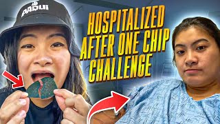 HOSPITALIZED After the SPICIEST CHIP IN THE WORLD One Chip Challenge [upl. by Tubb333]