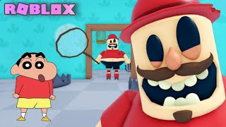 MR POPS PETSHOP In Roblox  First Person Obby  Shinchan and Motu Gameplay [upl. by Alahcim]