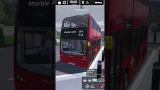 345 to Peckham Blind Change croydonroblox londonbus [upl. by Crean539]