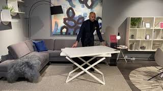 RUBI adjustable table by BoConcept [upl. by Fachan455]