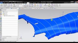 NX Reverse Engineering  Section Curve Analysis [upl. by Map607]