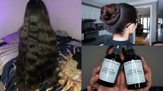 Winter Haircare Routine ♡ [upl. by Annodas590]