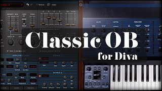 Classic OB for Diva  Sounds Demo [upl. by Anawt]