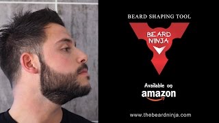 BEARD NINJA  Beard Shaping Tool  How to Tutorial [upl. by Renrag]