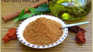 Homemade Harissa Recipe  The Fiery Tunisian Mix [upl. by Fredie222]