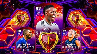 8x ICON amp HERO PACKS 🔥 Rank 1 Champs Rewards  FC 25 Ultimate Team [upl. by Anirdnajela]