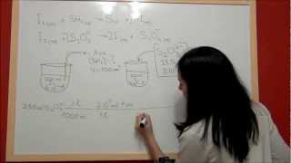 QUIMICA REDOX E23 Cálculo de la concentracion de SH2 de un gas reacción con I2 [upl. by Rees401]