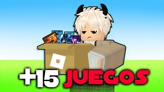 RECOMENDANDO JUEGOS DE ROBLOX PT 27M perdí la cuenta hace mucho xd [upl. by Wolpert]