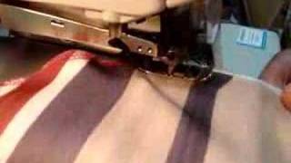 TECHSEW 747 4Thread Serger Industrial Sewing Machine [upl. by Atrahc]