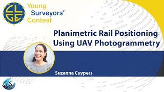 Gold Medal Winner PhD – Suzanna Cuypers Planimetric Rail Positioning Using UAV Photogrammetry [upl. by Samala]