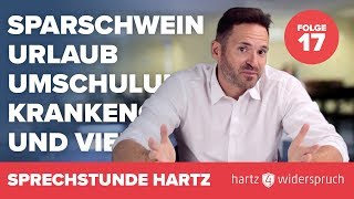 Sprechstunde Hartz 4  Teil 17 – heute ua zu Umschulungen Krankheitsausfall und Anwaltskosten [upl. by Anujra]