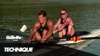 Perfect Rowing Technique with the Canadian Olympic Rowing Team  Gillette World Sport [upl. by Avruch]