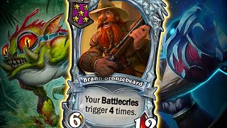 4x ALL BATTLECRIES  Hearthstone Battlegrounds [upl. by Iahs]