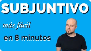 🕜 SUBJUNTIVO más FÁCIL en 8 minutos 🕜 [upl. by Lillian]