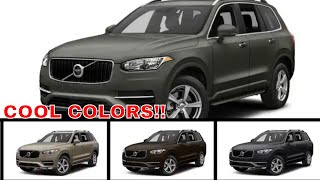 2018 VOLVO XC90 COLORS [upl. by Dart]