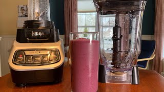 TEST MÉLANGEUR NINJA PROFESIONNEL avec tasses NUTRI NINJA pour de bons smoothies [upl. by Eetnom]