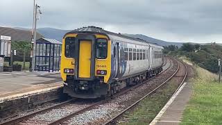 Trains At Seascale Station PLUS SELLAFIELD [upl. by Einafets474]