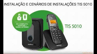 TIS 5010 Porteiro sem Fio da Intelbras  Como instalar e cenários de instalações [upl. by Luhar]