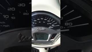 Vespa primavera 4v variatore malossi 2000 multivar TOP SPEED [upl. by Lopes]