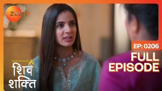 Shakti करेगी Mandira को expose  Pyaar Ka Pehla Adhyaya Shiv Shakti  Full Ep 206  Zee TV  29 Jan [upl. by Kimber]