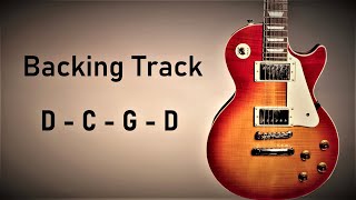 Southern Rock Backing Track in D  80 BPM  D C G D  Guitar Backing Track [upl. by Nessaj]