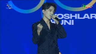 Dimash quotSOSquot amp quotWeekendquot Global youth festival Tashkent Uzbekistan [upl. by Erikson]