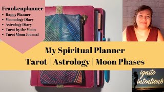 My Spiritual Planner 2020  Tarot Planner  Astrology Planner  Moon Phase Planner  Frankenplanner [upl. by Heidie]