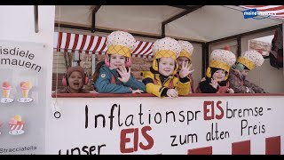 Faschingsumzug in Seckmauern am 19022023  meinenewsTV [upl. by Nedda]