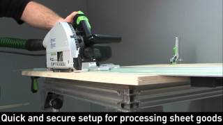 Festool FS Rapid Clamp And Fixed Jaws 489790 [upl. by Airehs732]