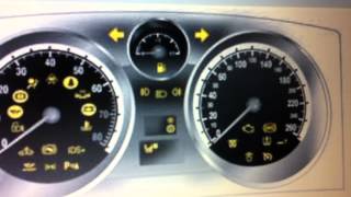 Vauxhall Zafira Dashboard Warning Lights amp Symbols  What They Mean [upl. by Clarke609]