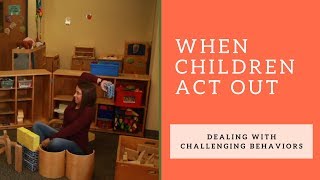 When Children Act Out  Dealing with Challenging Behaviors feat Tracy Schreifels [upl. by Regnij313]