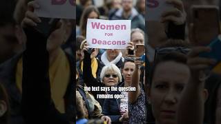 Is The Vatican Secretly Pushing For Female Deacons [upl. by Farland533]