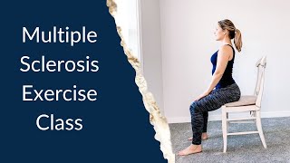 Multiple Sclerosis Exercise Class  Stretching Edition [upl. by Sucitivel101]