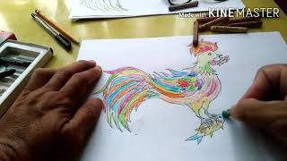 ACTIVITY IN MAPEH G7 ARTS  DRAWING A SARIMANOK Enjoyable Arts [upl. by Goldy579]