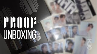 UNBOXING  4K BTS방탄소년단 PROOF ALBUM SET 앨범 언박싱 WEVERSE PREORDER [upl. by Anav774]