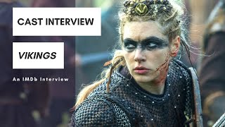 quotVikingsquot Cast Talks Epic Fight Scenes  IMDb EXCLUSIVE INTERVIEW [upl. by Anauqal]