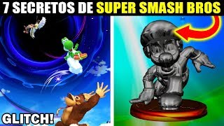 7 Secretos que NO Conocías de Super Smash Bros [upl. by Ahsats577]