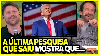 PÂNICO CRAVA VITÓRIA DE TRUMP E DEBATE SOBRE PRÉVIA DAS ELEIÇÕES AMERICANAS [upl. by Bledsoe]