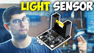 Photo interrupter sensor EXPLAINED  Lazer Sensor  arduino grindreel [upl. by Spence]